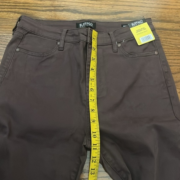 Buffalo David Bitton womens High Rise Pant Brown Size 6 New With Tag - Picture 6 of 11